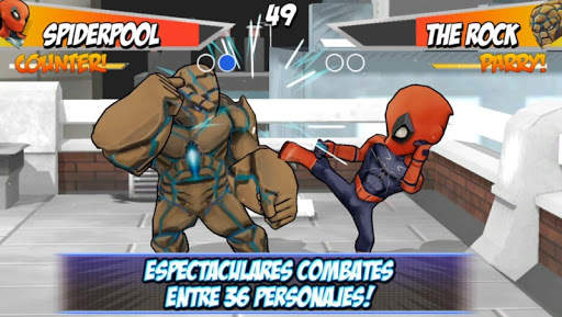 Juego de Lucha Super Heroes 2 screenshot 1