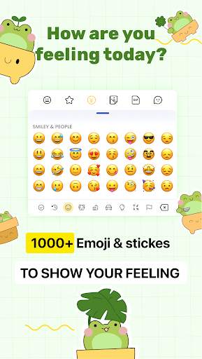 Emoji Keyboard & Fonts: Zomj screenshot 1