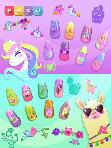 Nail Art Salon - Manicure & jewelry games for kids screenshot 13