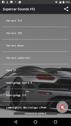 Supercar Sounds screenshot 2