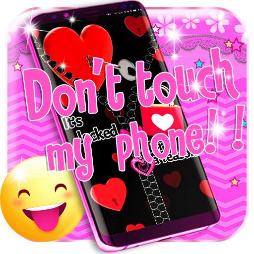 Don't touch my phone lock scre 7.5