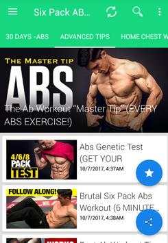 6 AB EXERCISES FOR SIX PACK ABS AT HOME 3 تصوير الشاشة