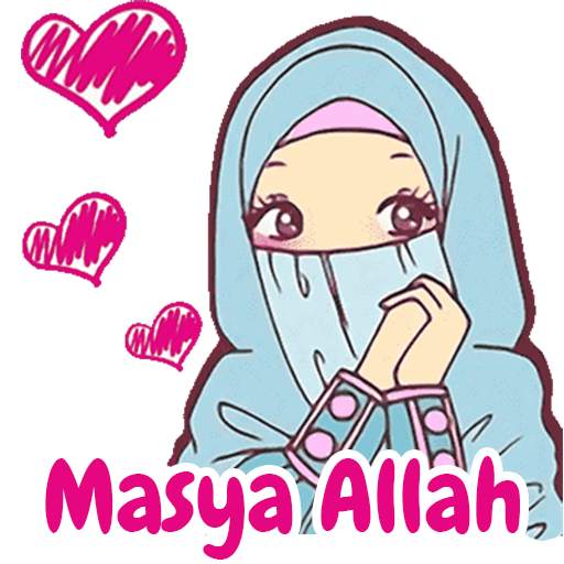 Sticker WA Hijab Muslim Islam Cantik WAStickerApps 5.0