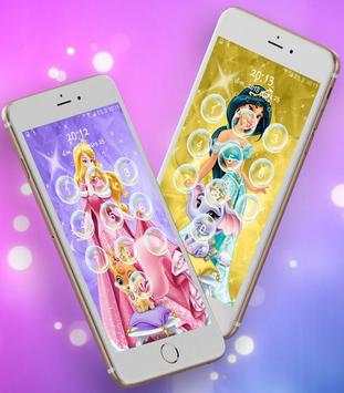 Disney Princess Lock Screen Phone screenshot 3