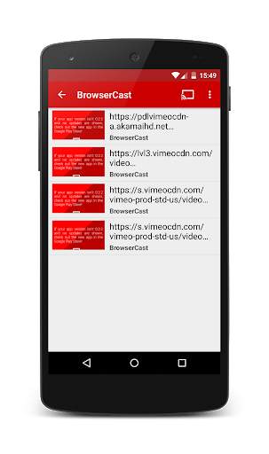 BrowserCast Video - Stream to TV screenshot 2