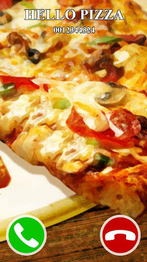 chamada falsa pizza jogo screenshot 1