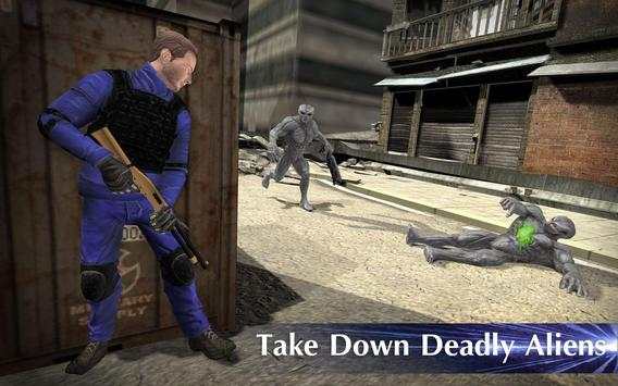 Secret Agent Vs Alien Invasion: Free Shooting Game screenshot 11