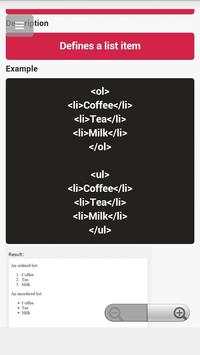 W3Schools HTML Tags(Offline) screenshot 6