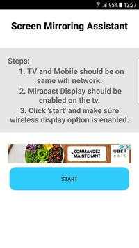 wifi screen miroring mira cast screenshot 2
