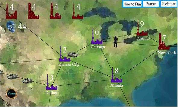 Zombie War Lite - America screenshot 3