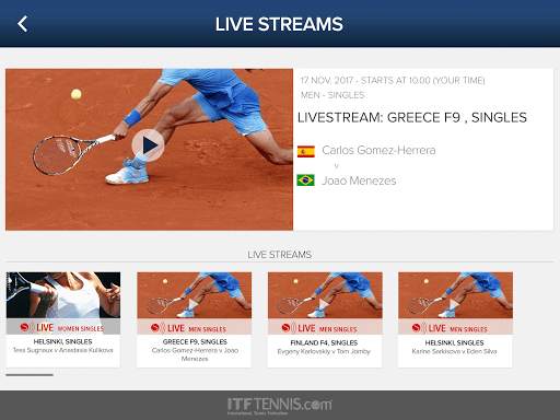 ITF Live Scores screenshot 10