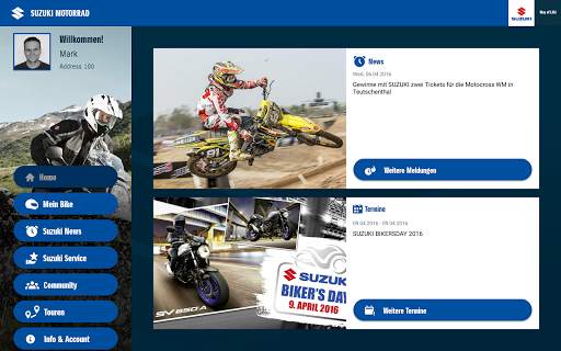 Suzuki Motorrad App screenshot 9