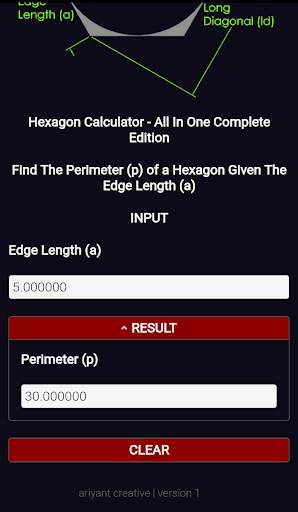 Hexagon Calculator - All In One Complete Edition screenshot 8