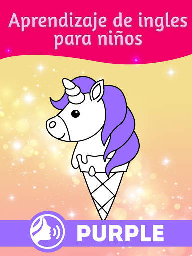 Dibujos para colorear Unicornio efectos animación screenshot 2