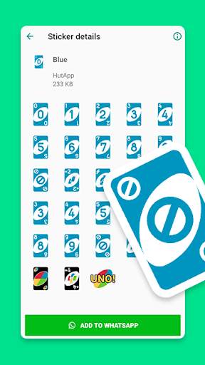 UNO Stickers for Chat WAStickerApps screenshot 5