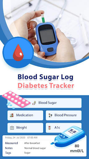 Blood Sugar Log – Diabetes Tracker screenshot 1