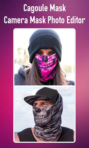 Cagoule Mask Half Face - Camera Mask Photo Editor screenshot 3
