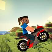 hill climb racing minecraft 2.3