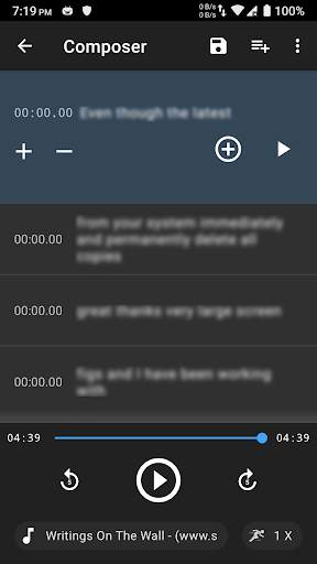 LRC Maker Pro : Create and Edit Lyrics screenshot 7