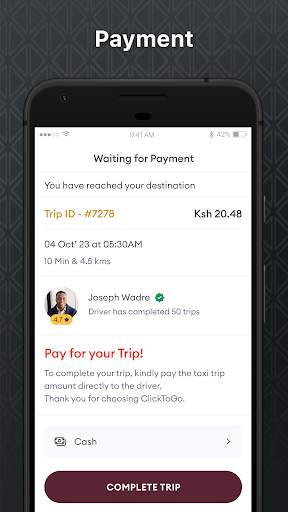 Wasili Rider App screenshot 6