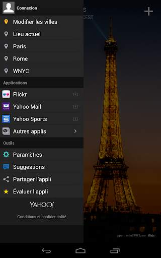 Yahoo Météo screenshot 15