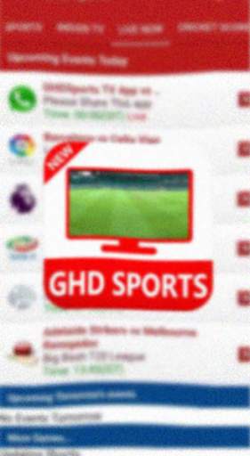 GHD SPORTS - Free Cricket Live TV Thop TV Guide screenshot 1