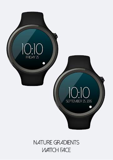 Nature Gradients Watch Face screenshot 5