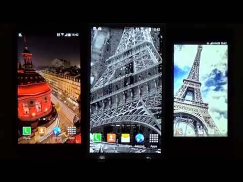 Rainy Paris Live Wallpaper screenshot 1