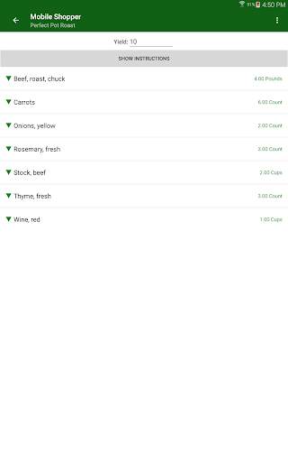 Mobile Shopper - Shopping List, Free, Fast, Small screenshot 15