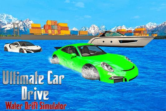ultima guida in auto: simulatore di deriva d'acqua screenshot 8