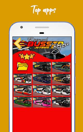 Livery Mod Bussid JB3 Bejeu screenshot 8