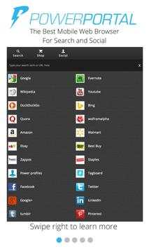 Power Portal Search & Social screenshot 1