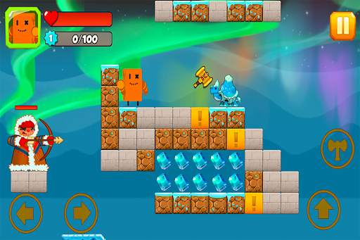 Brick Adventure Arcade Game screenshot 11