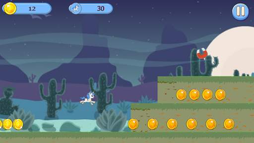 White Unicorn Endless screenshot 3