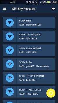 WiFi Password Recovery Pro screenshot 1
