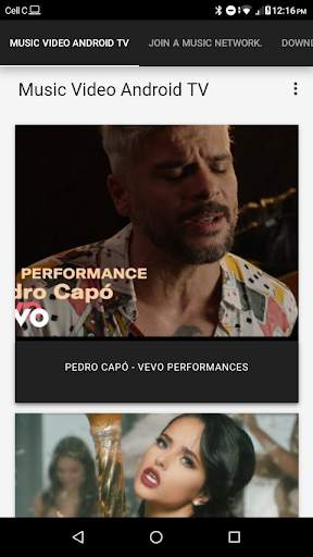 Music Video Android TV screenshot 1