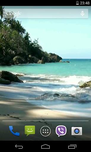 The Beach Video LWP screenshot 2
