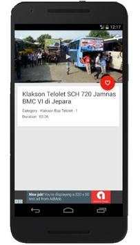 Klakson bus Telolet Video screenshot 4