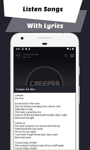 Player Music for Creeper Aw Man screenshot 5