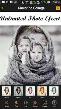 Collage Mirror Pixel Effect 7 تصوير الشاشة