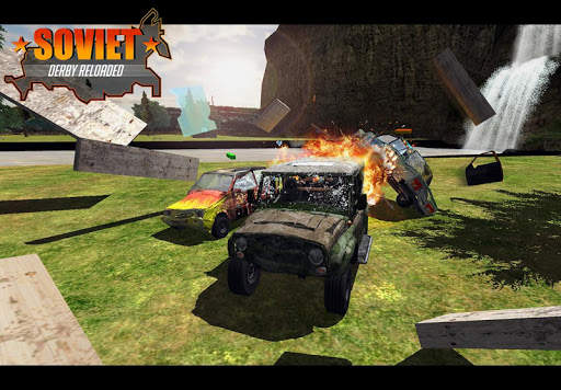 Soviet Car Crash Derby Racing 2020 screenshot 2
