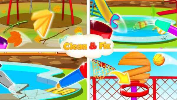 Little Girl Cleanup - Messy School Cleaning Fun screenshot 2