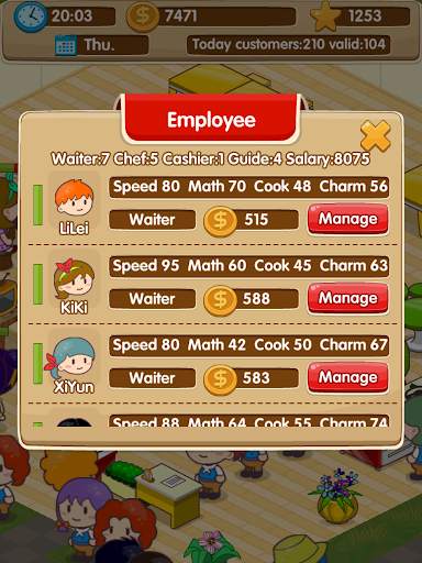 HappyRestaurant Sim screenshot 8