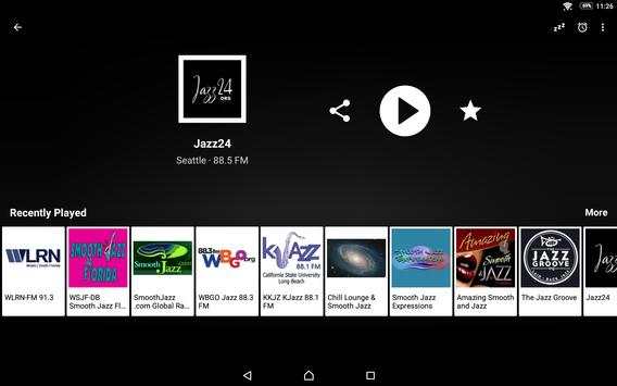 Jazz Radio FM 9 تصوير الشاشة