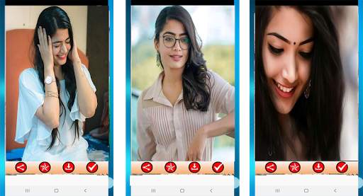 HD New Wallpapers Rashmika Mandanna screenshot 1