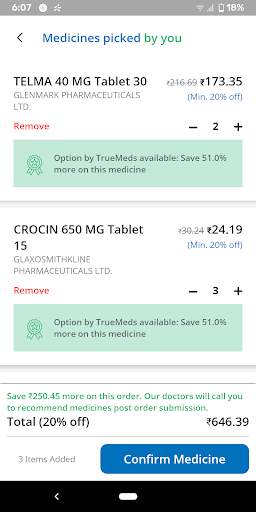 Truemeds - Trusted Dawa Delivery App screenshot 7