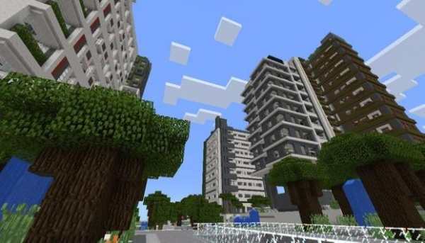 Modern city map for minecraft screenshot 3