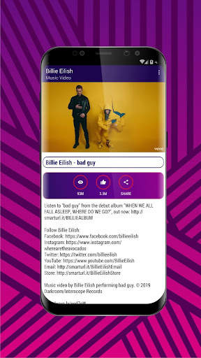 Billie Eilish Songs Video - Ba screenshot 2