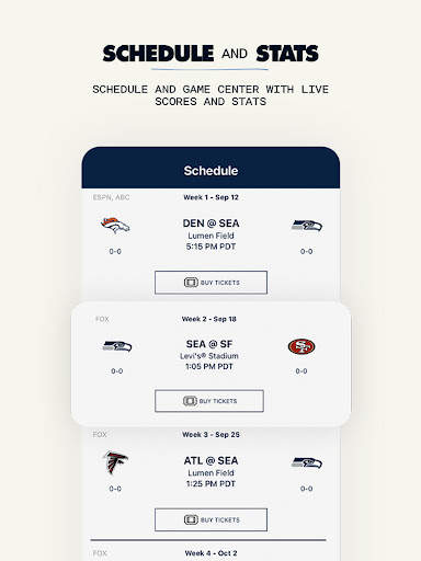 Seattle Seahawks Mobile screenshot 12