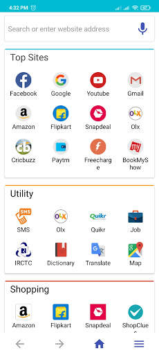 Bang Browser screenshot 2